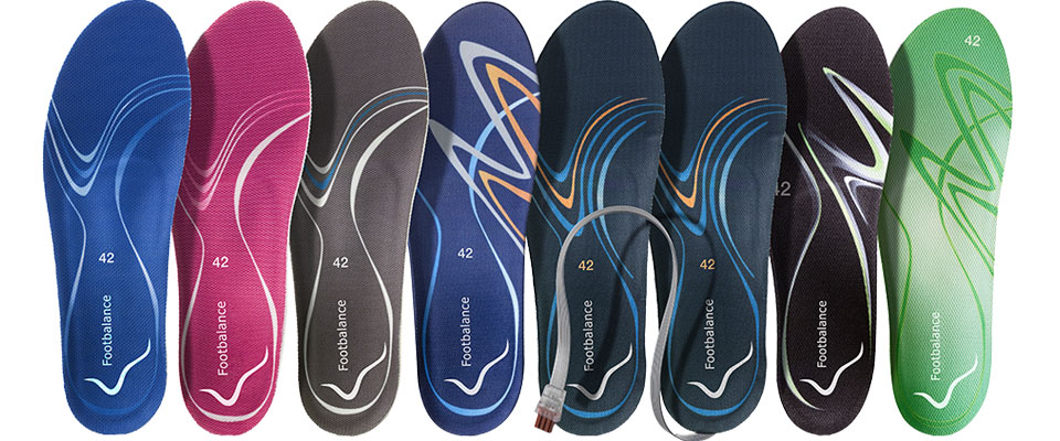 Sidas and Footbalance Custom Insoles 